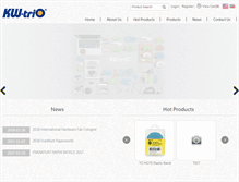 Tablet Screenshot of kw-trio.com